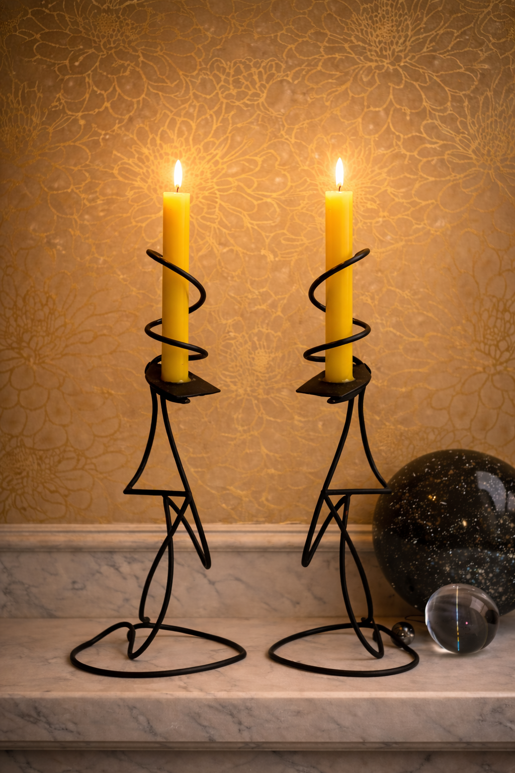 The Iris Candlestick