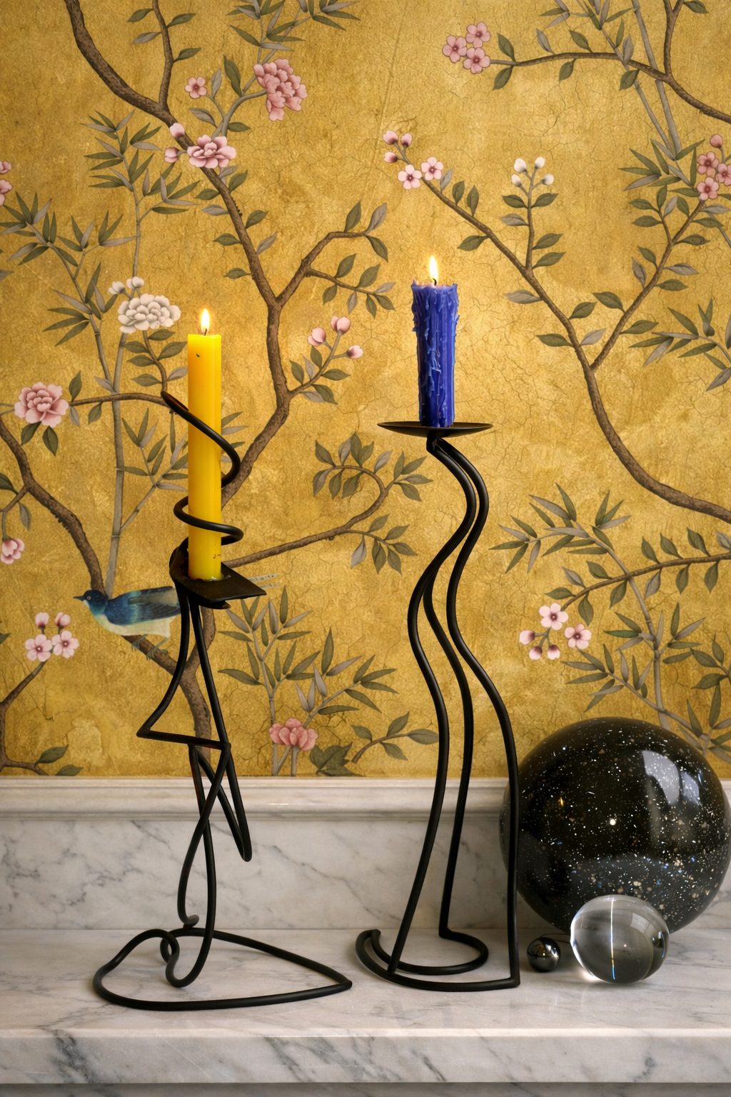 The Serpentine Candlesticks