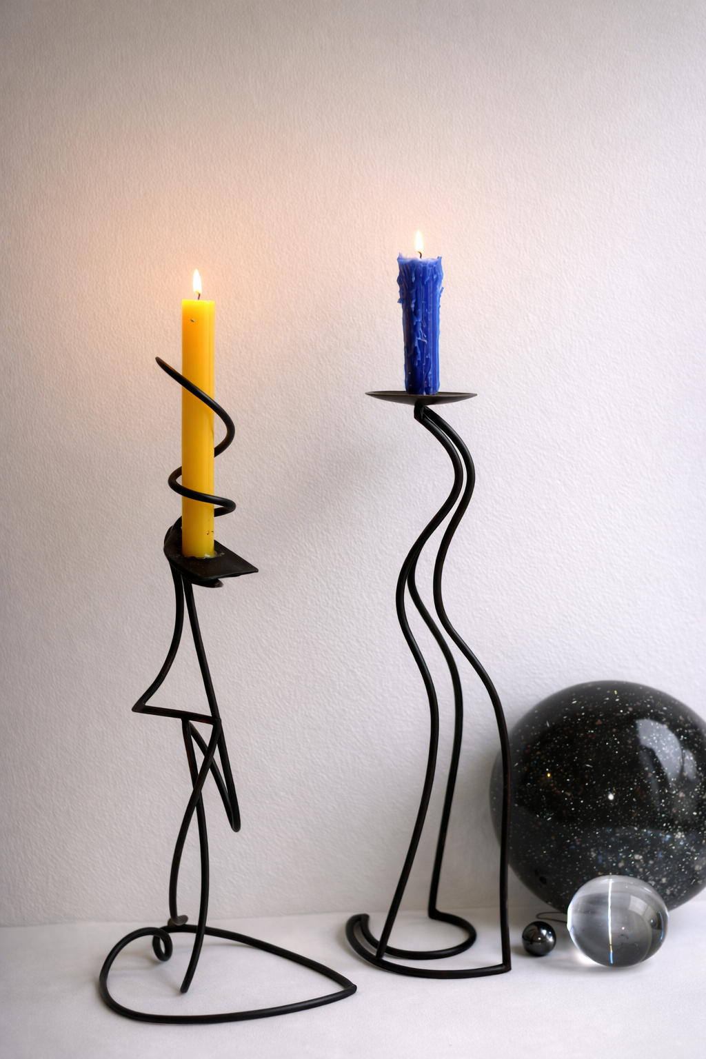 The Serpentine Candlesticks